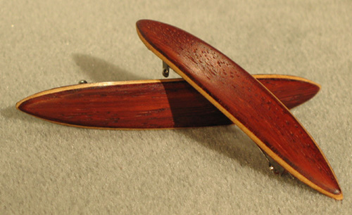 Wood Accents Barrette