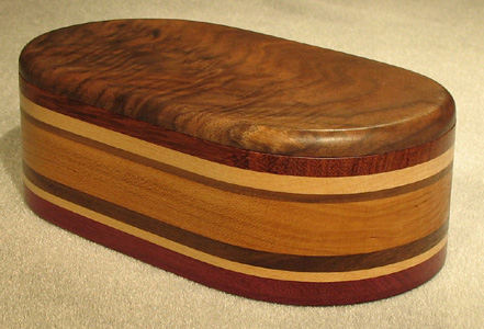 Wood Accents Large Oval Boxes