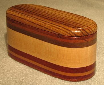 Wood Accents Small Oval Boxes