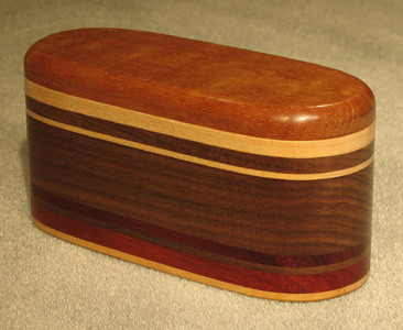 Wood Accents Small Oval Boxes