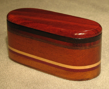 Wood Accents Small Oval Boxes