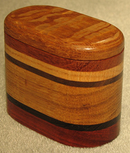 Wood Accents Ring Boxes - 2 Holes