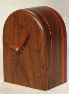 Wood Accents Desk Clocks