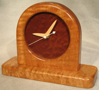 Wood Accents Mantle Clocks