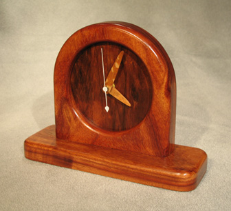 Wood Accents Mantle Clocks