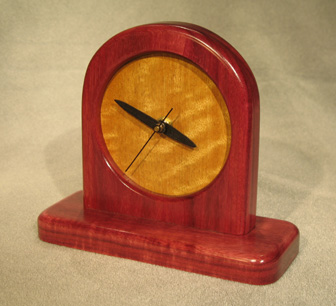 Wood Accents Mantle Clocks