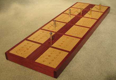 Wood Accents Cribbage Boards