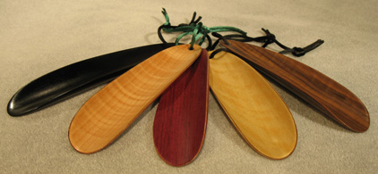 Wood Accents Shoe Horns